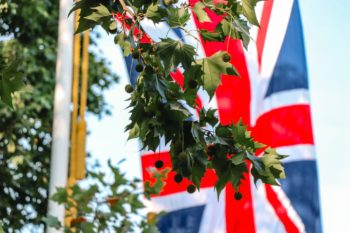 British Flag in the UK