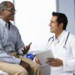 Expat at preventive care checkup