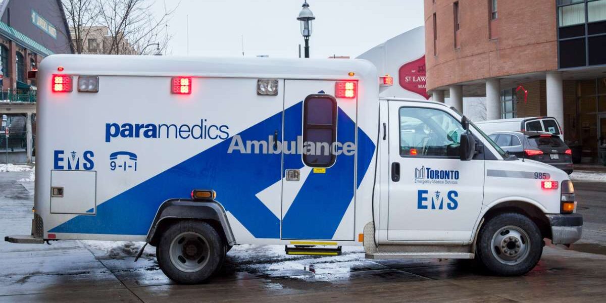 ambulance-toronto a paramedics ambulance in Toronto, where some of the best hospitals in Canada are located